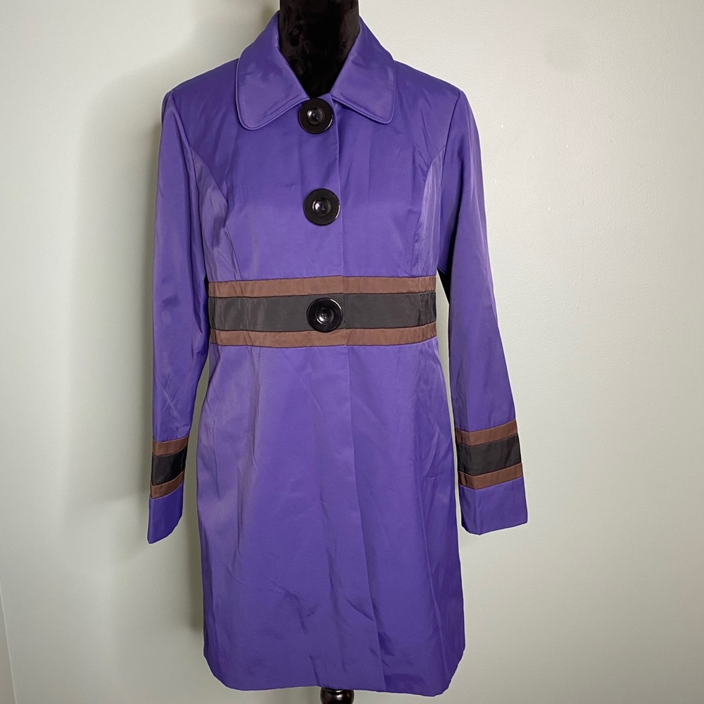 Mac and Jac purple coat size M